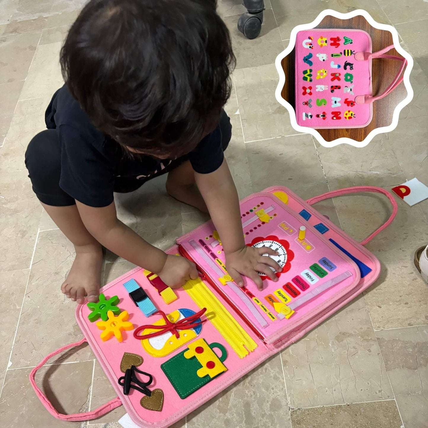 CalmeKid™ – The 7-in-1 Montessori Suitcase