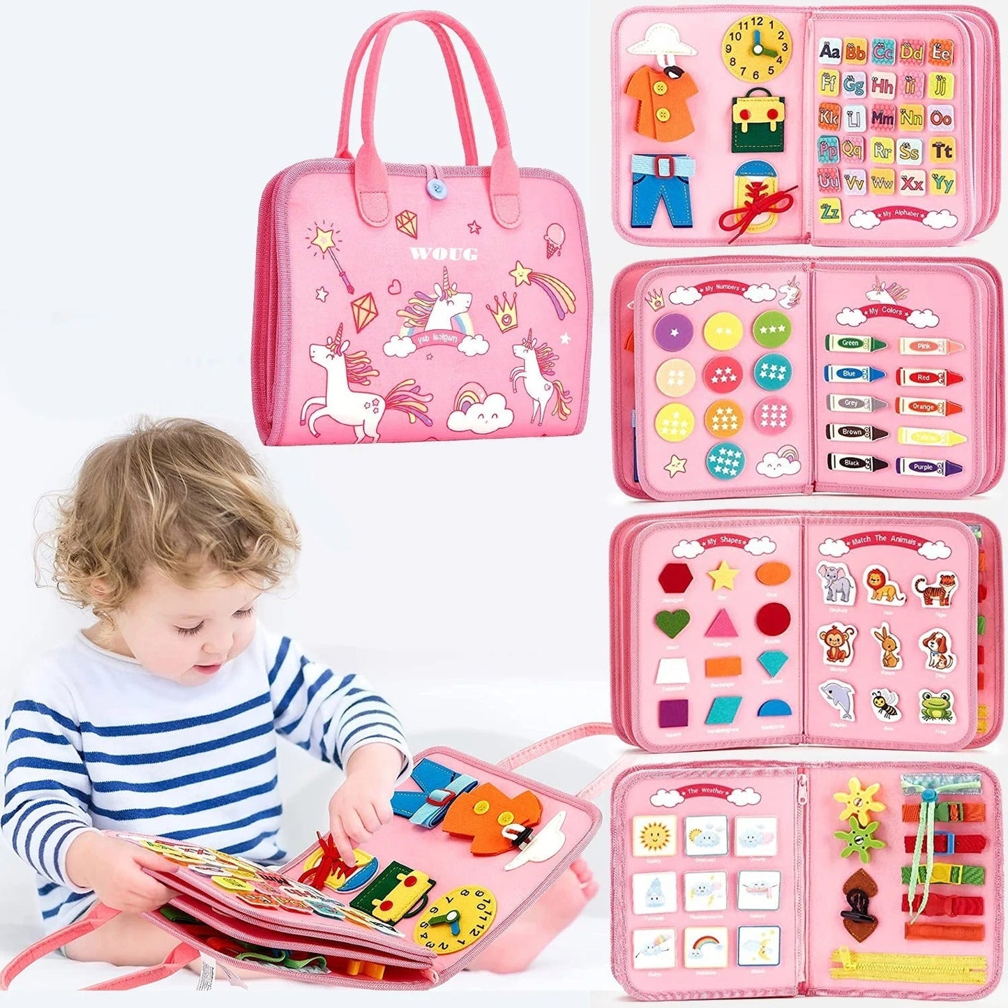 CalmeKid™ – The 7-in-1 Montessori Suitcase