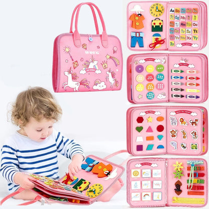 CalmeKid™ – The 7-in-1 Montessori Suitcase